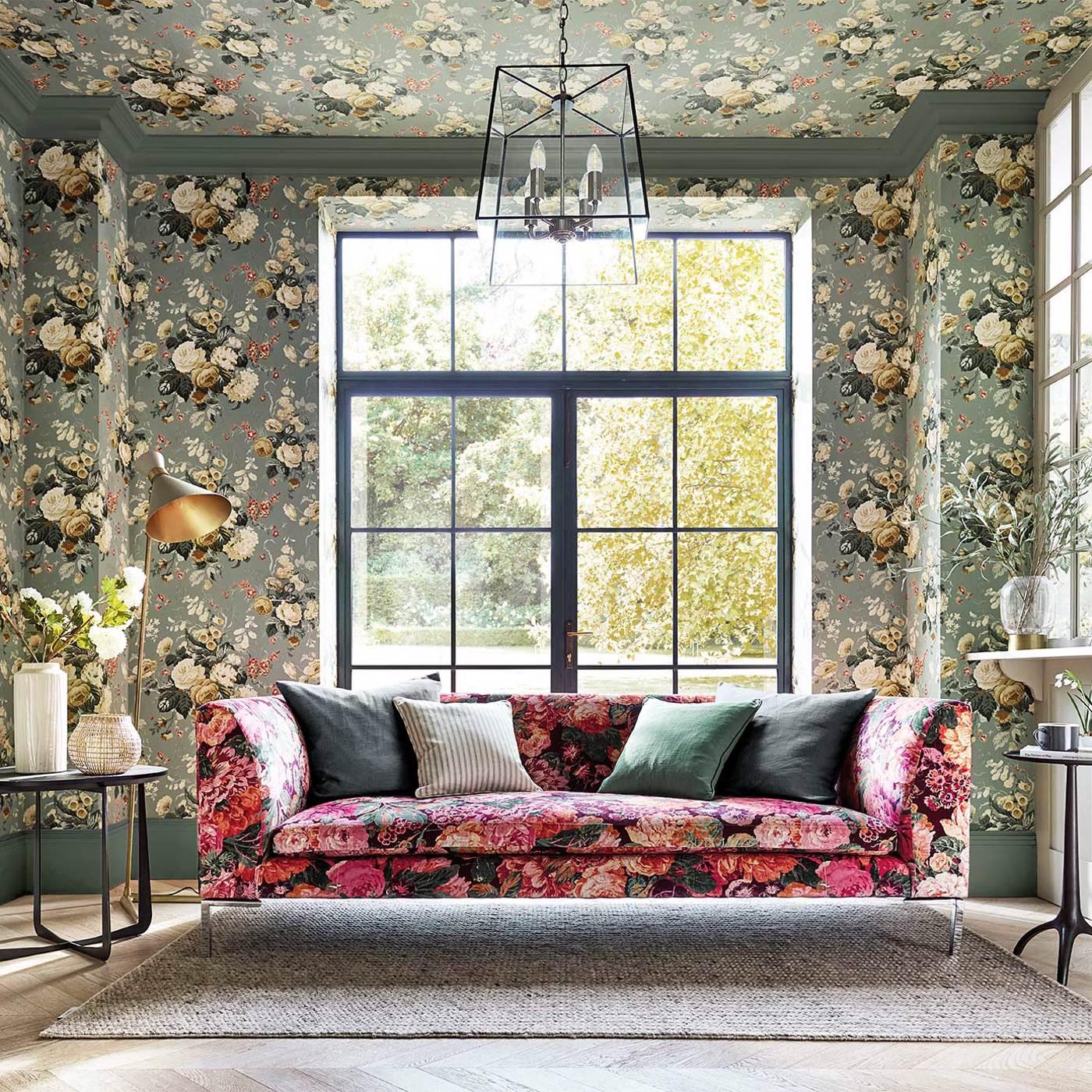 Carta da Parati Sanderson Stapleton Park - Brand_Sanderson, Fantasia_Fantasia - Carte da parati - Sanderson