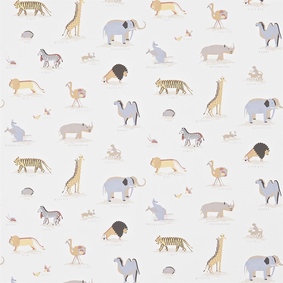 Carta da parati Sanderson Two by Two - Brand_Sanderson, Fantasia_Fantasia - Carte da parati - Sanderson