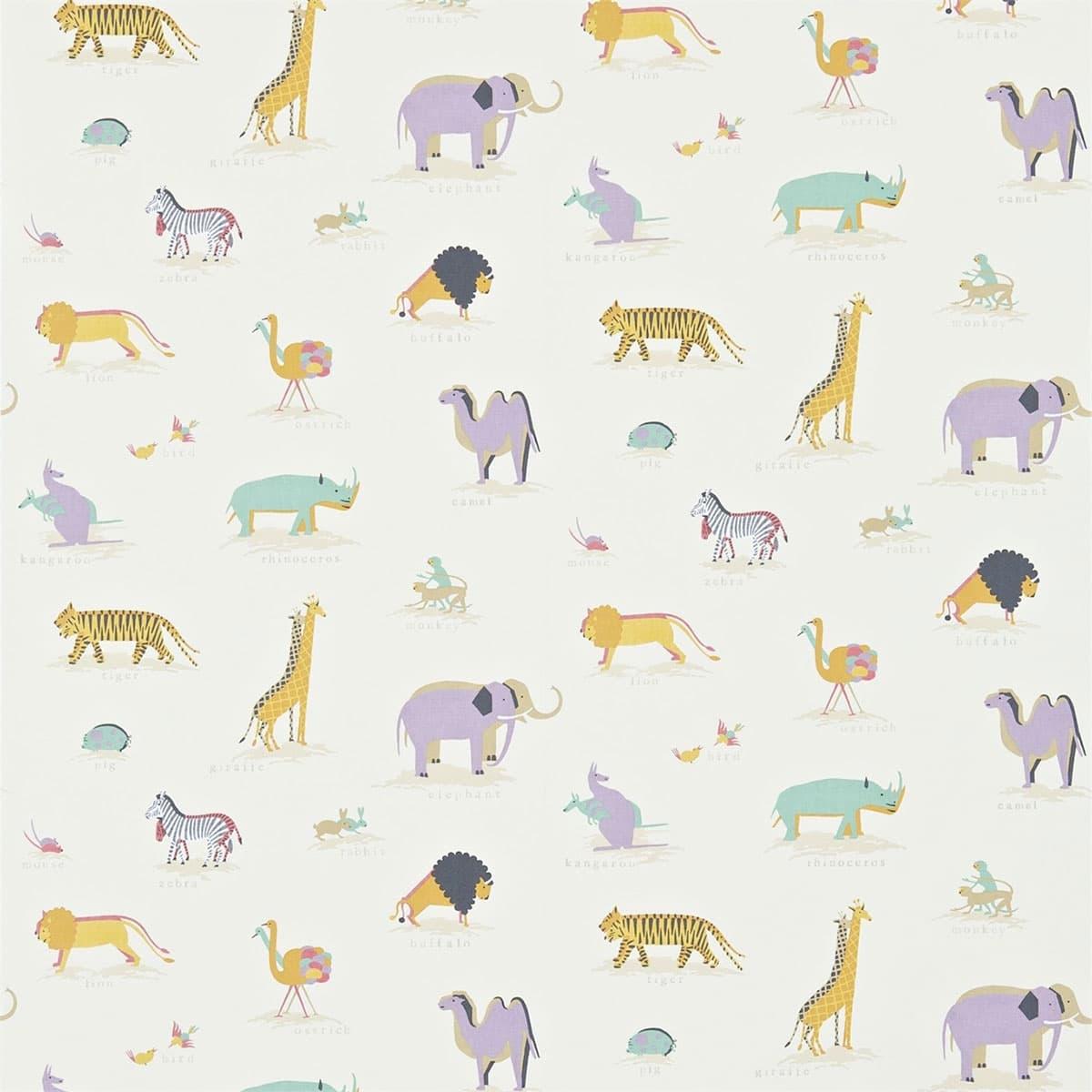 Carta da parati Sanderson Two by Two - Brand_Sanderson, Fantasia_Fantasia - Carte da parati - Sanderson