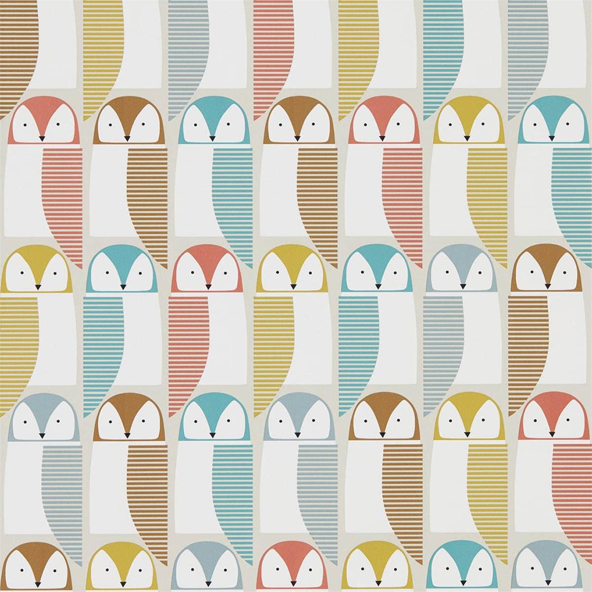 Carta da parati Scion Barnie Owl - Brand_Scion, Fantasia_Fantasia - Carte da parati - Scion