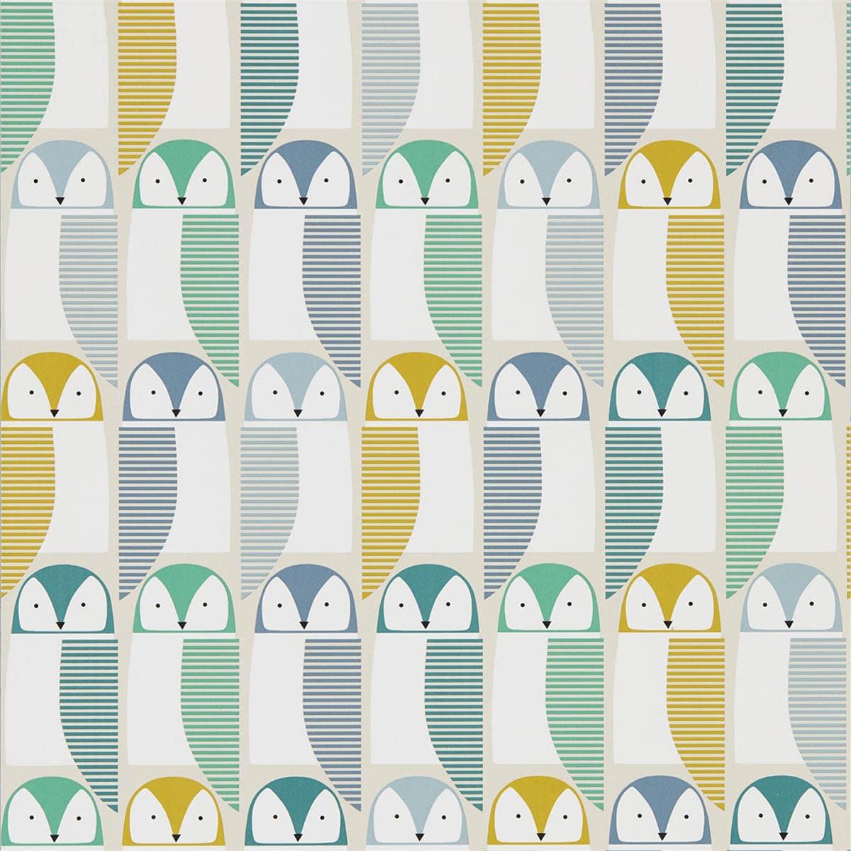 Carta da parati Scion Barnie Owl - Brand_Scion, Fantasia_Fantasia - Carte da parati - Scion