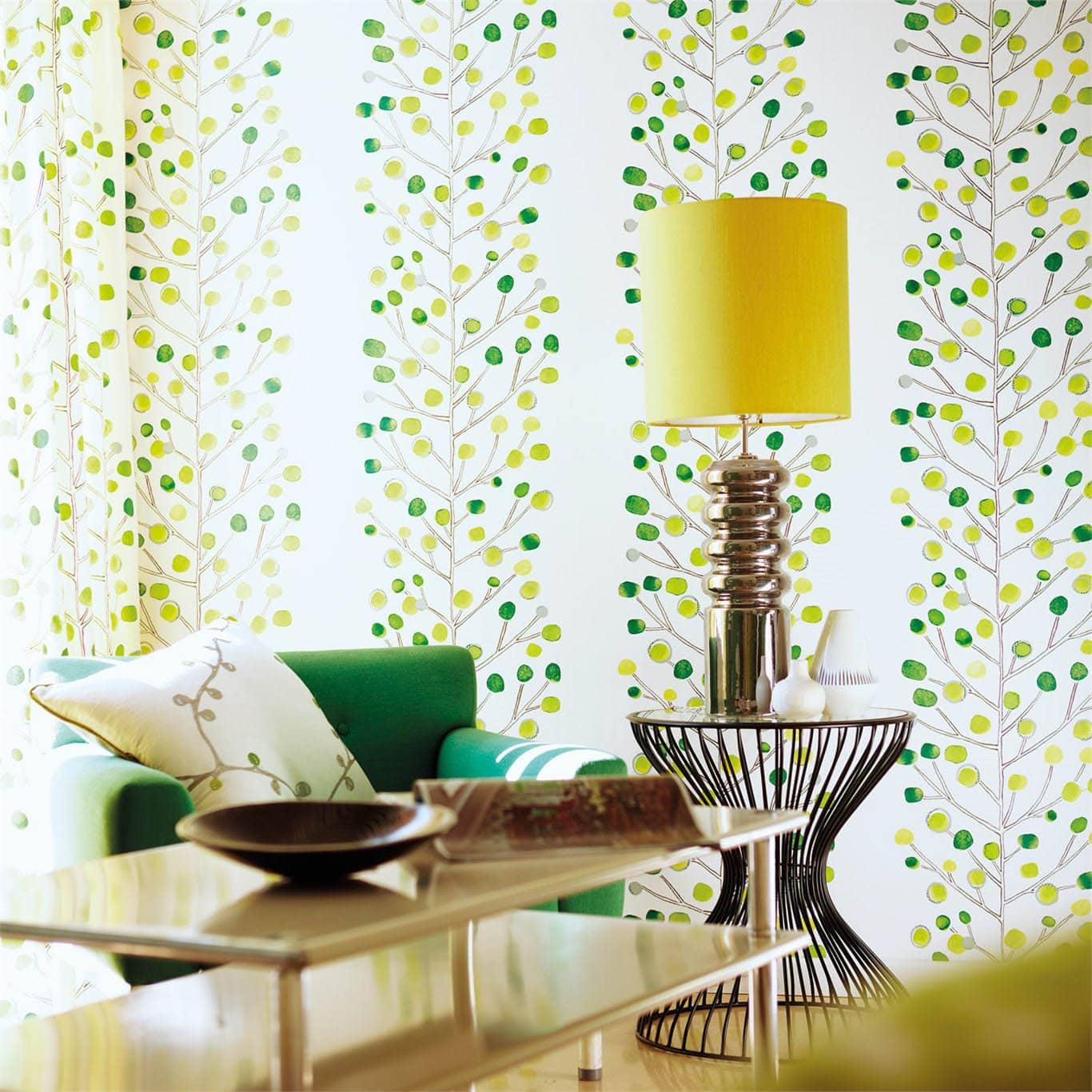 Carta da parati Scion Berry Tree - Brand_Scion, Fantasia_Fantasia - Carte da parati - Scion