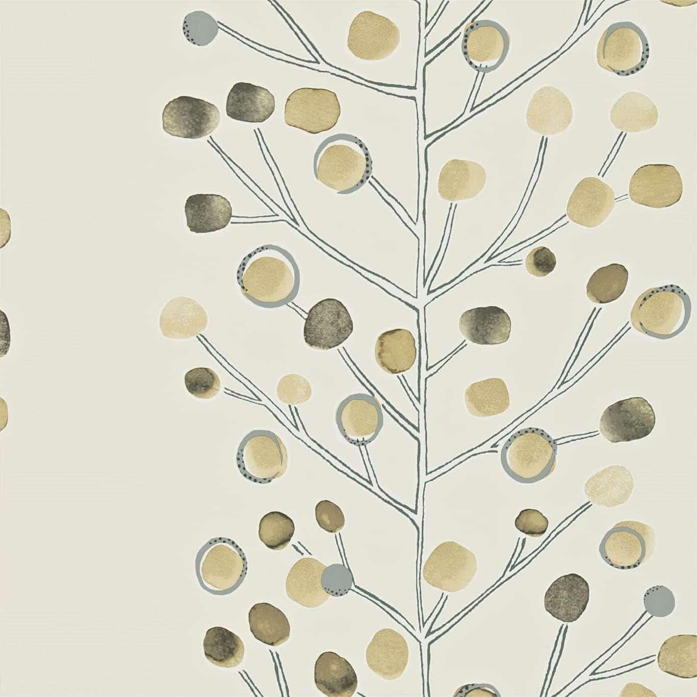 Carta da parati Scion Berry Tree - Brand_Scion, Fantasia_Fantasia - Carte da parati - Scion