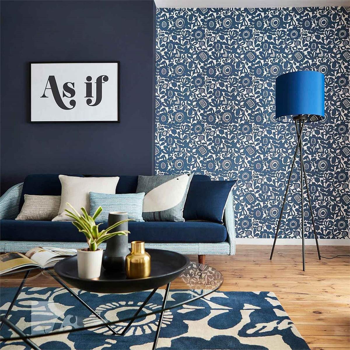 Carta da parati Scion Kukkia - Brand_Scion, Fantasia_Natura - Carte da parati - Scion