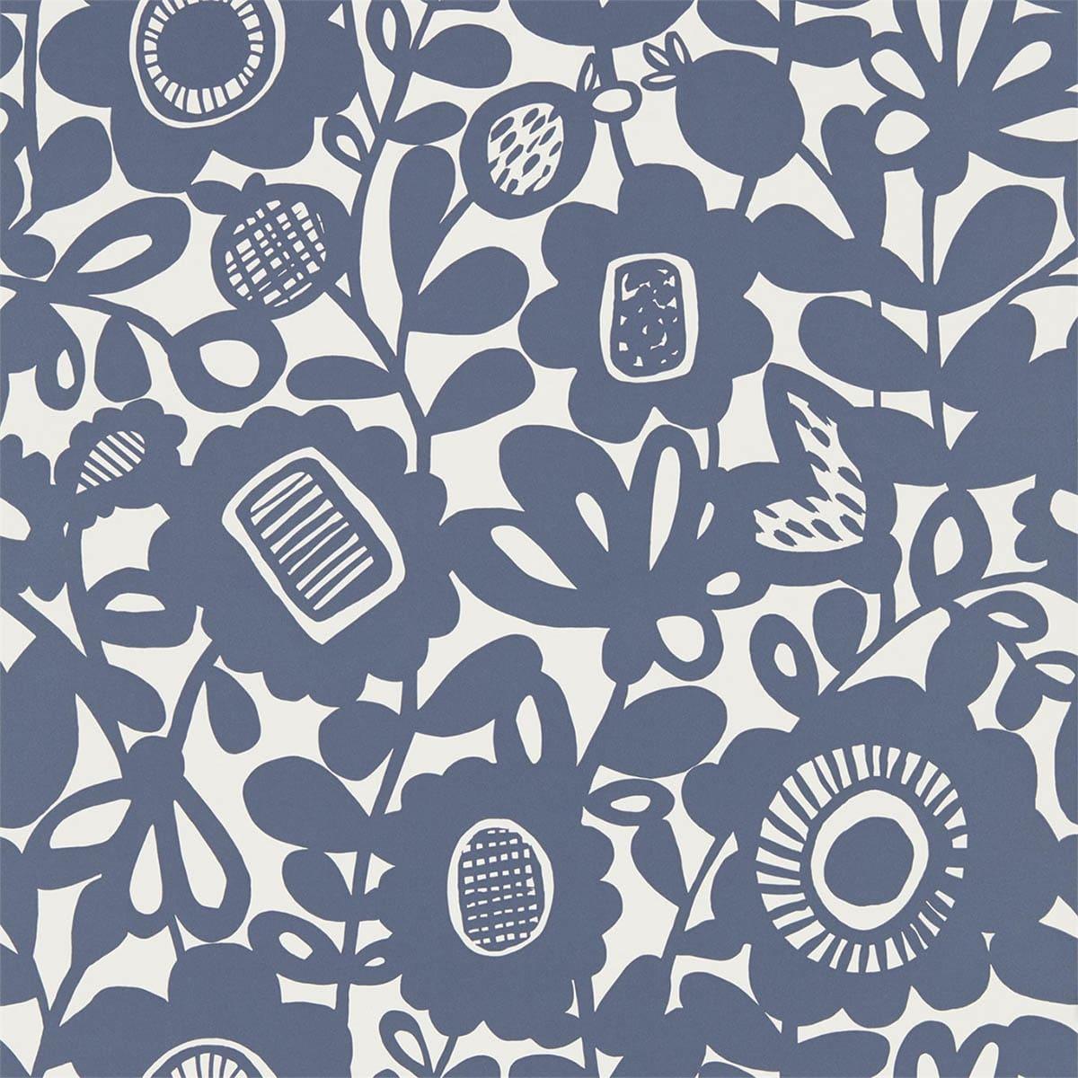 Carta da parati Scion Kukkia - Brand_Scion, Fantasia_Natura - Carte da parati - Scion