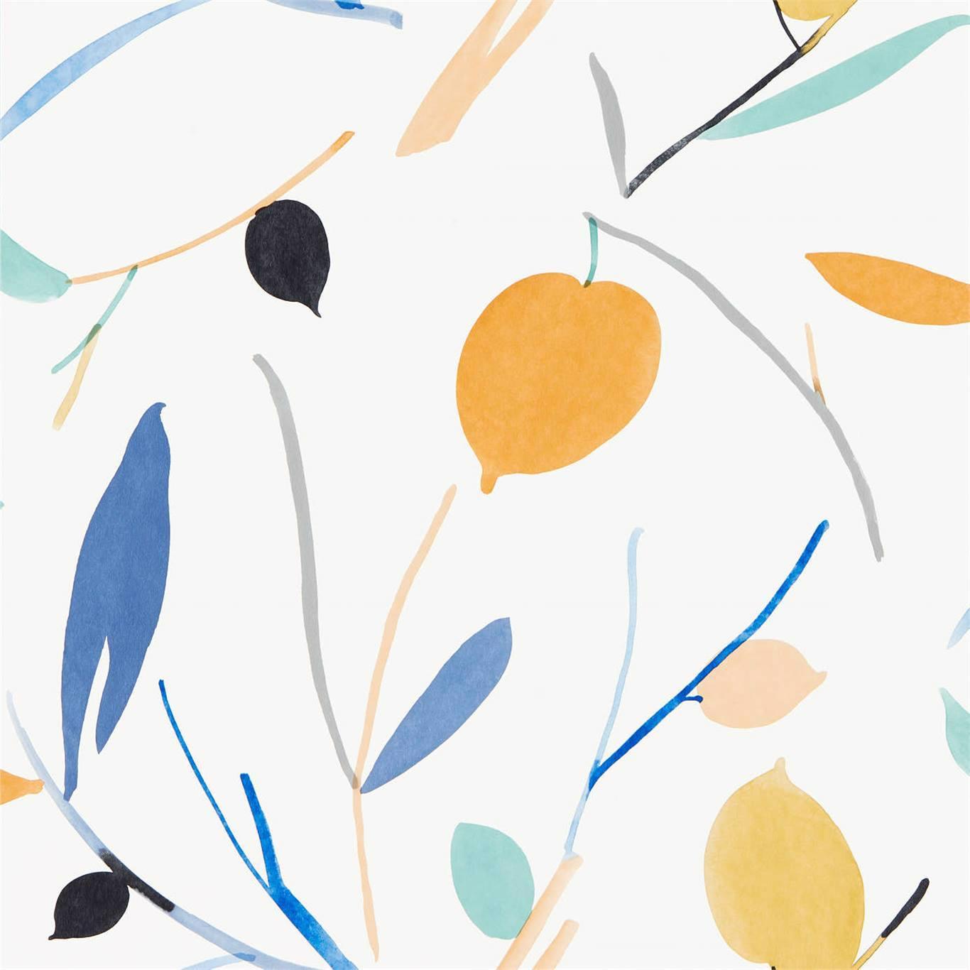 Carta da parati Scion Oxalis - Brand_Scion, Fantasia_Natura - Carte da parati - Scion