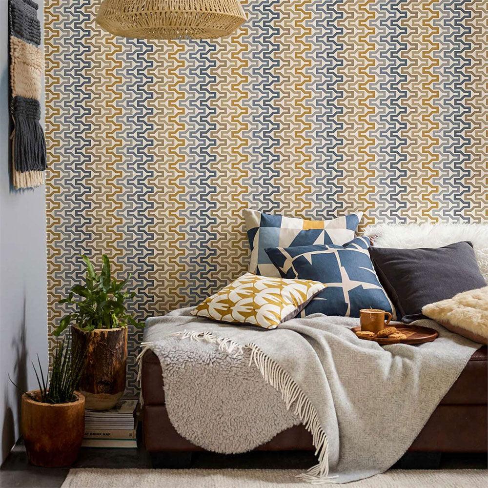 Carta da parati Scion Sioux - Brand_Scion, Fantasia_Geometrica - Carte da parati - Scion