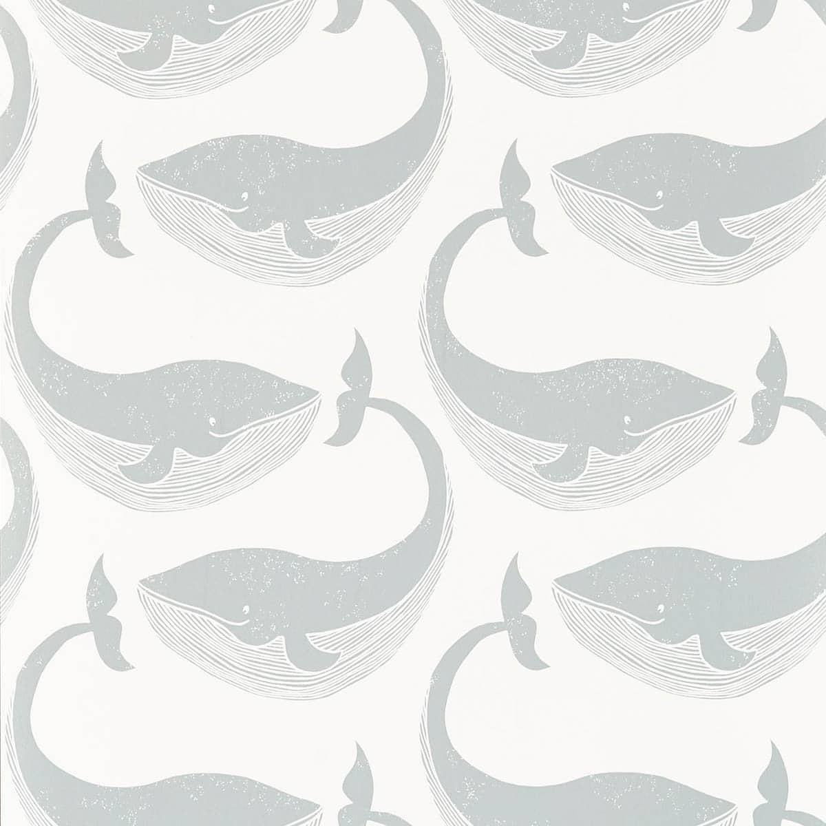 Carta da parati Scion Whale of a time - Brand_Scion, Fantasia_Fantasia - Carte da parati - Scion