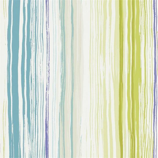 Carta da parati Scion Zing - azzurro, Fantasia_Geometrica, grigio, rosa, verde, viola - Carte da parati - Scion