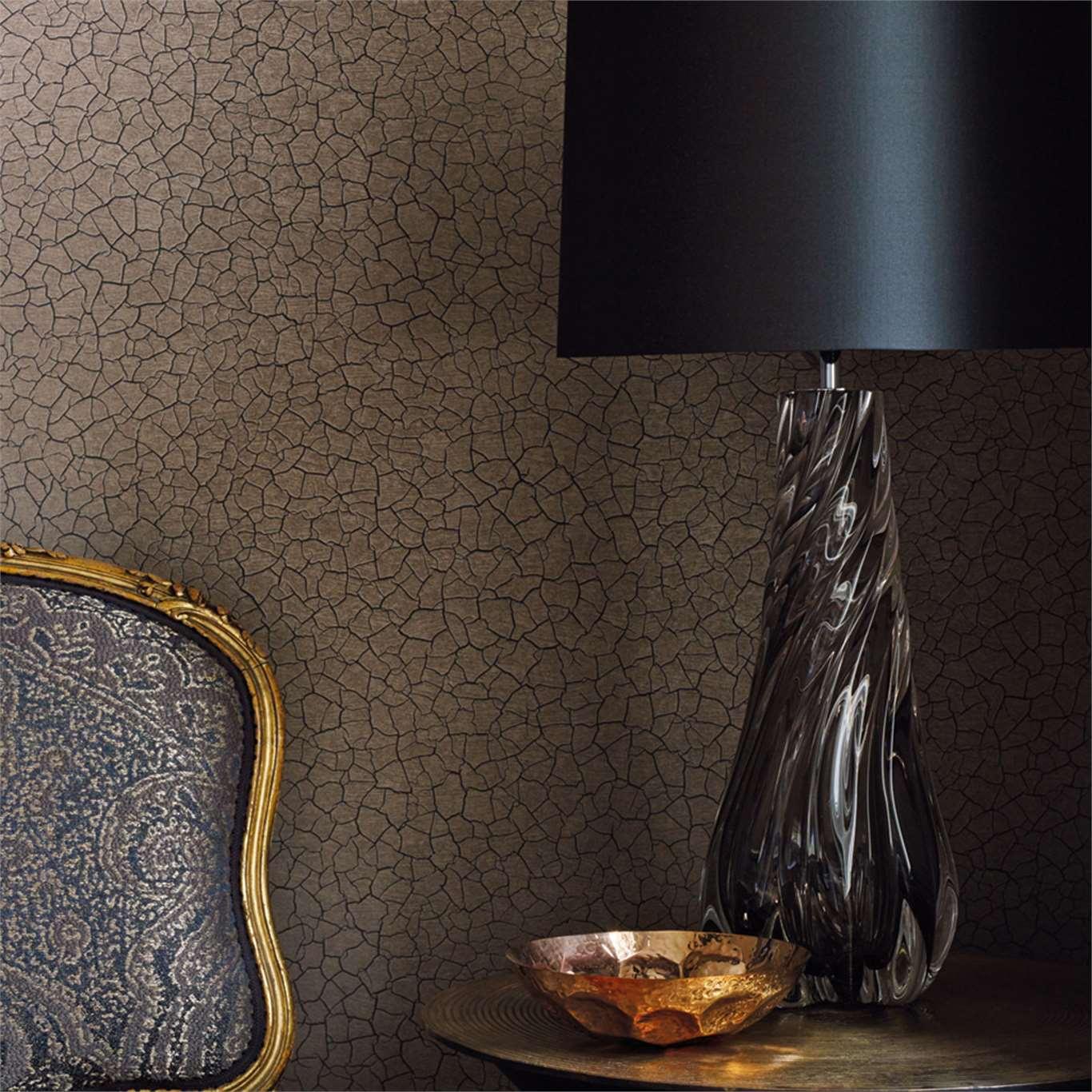 Carta da parati Zoffany Cracked Earth - Brand_Zoffany, Fantasia_Monocromatica - Carte da parati - Zoffany