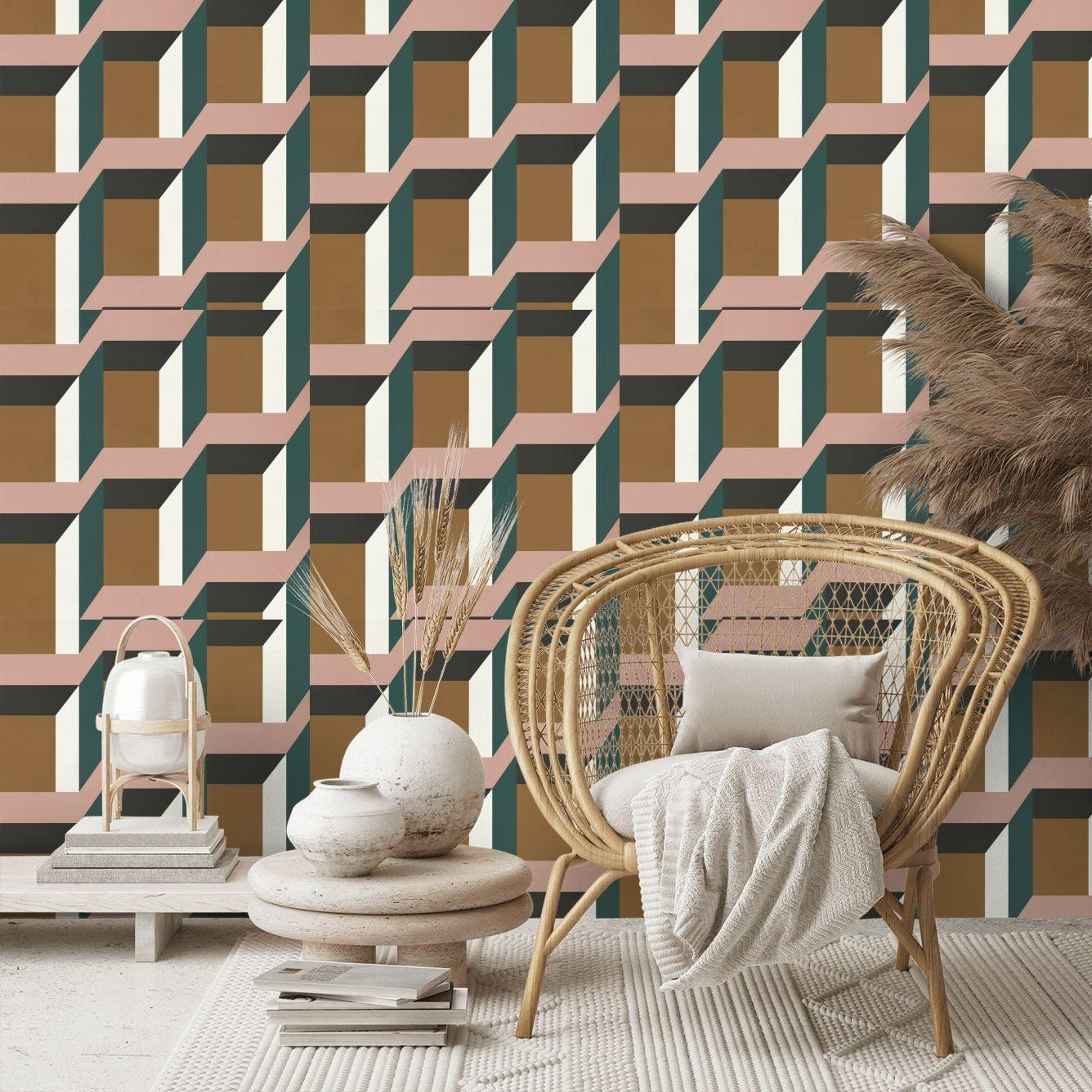 Carta da parati Zoffany Impact - Brand_Zoffany, Fantasia_Geometrica - Carte da parati - Zoffany