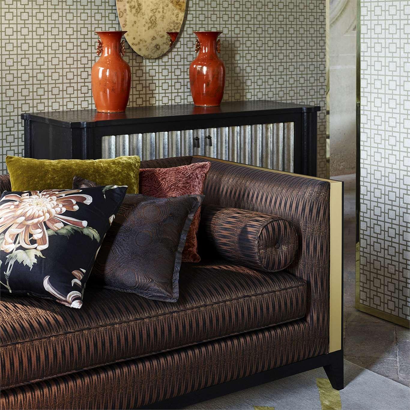 Carta da parati Zoffany Seizo Raku - Brand_Zoffany, Fantasia_Geometrica - Carte da parati - Zoffany