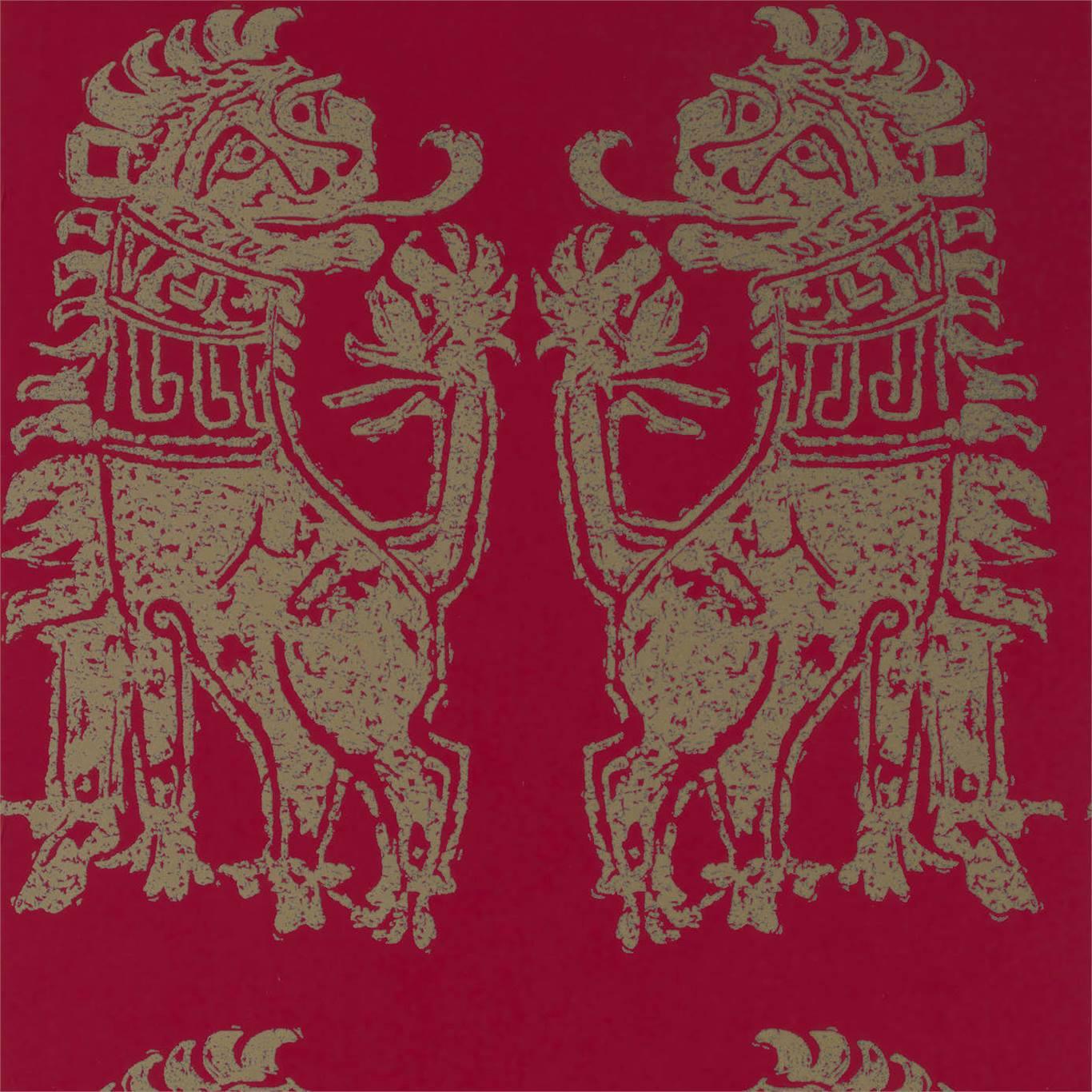 Carta da parati Zoffany Sicilian Lion - Brand_Zoffany, Fantasia_Fantasia - Carte da parati - Zoffany