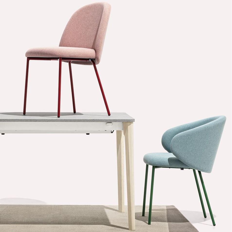 Sedia Aisha - Caratteristiche_Imbottito, Connubia, Quantitàminima_Minimo 2 - Sedie - Mobilmarket