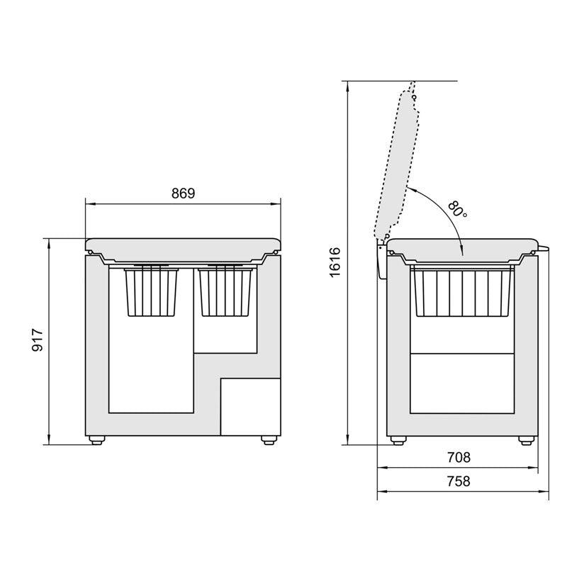 Congelatore Liebherr GT 2632 - Brand_Liebherr, Tipologia_Congelatore - Elettrodomestici a libera installazione - Liebherr