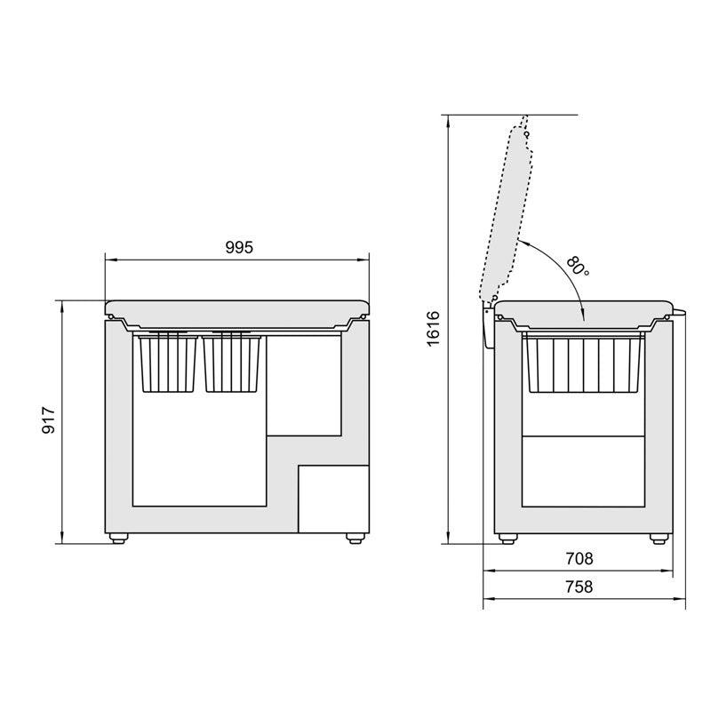 Congelatore Liebherr GT 3032 - Brand_Liebherr, Tipologia_Congelatore - Elettrodomestici a libera installazione - Liebherr