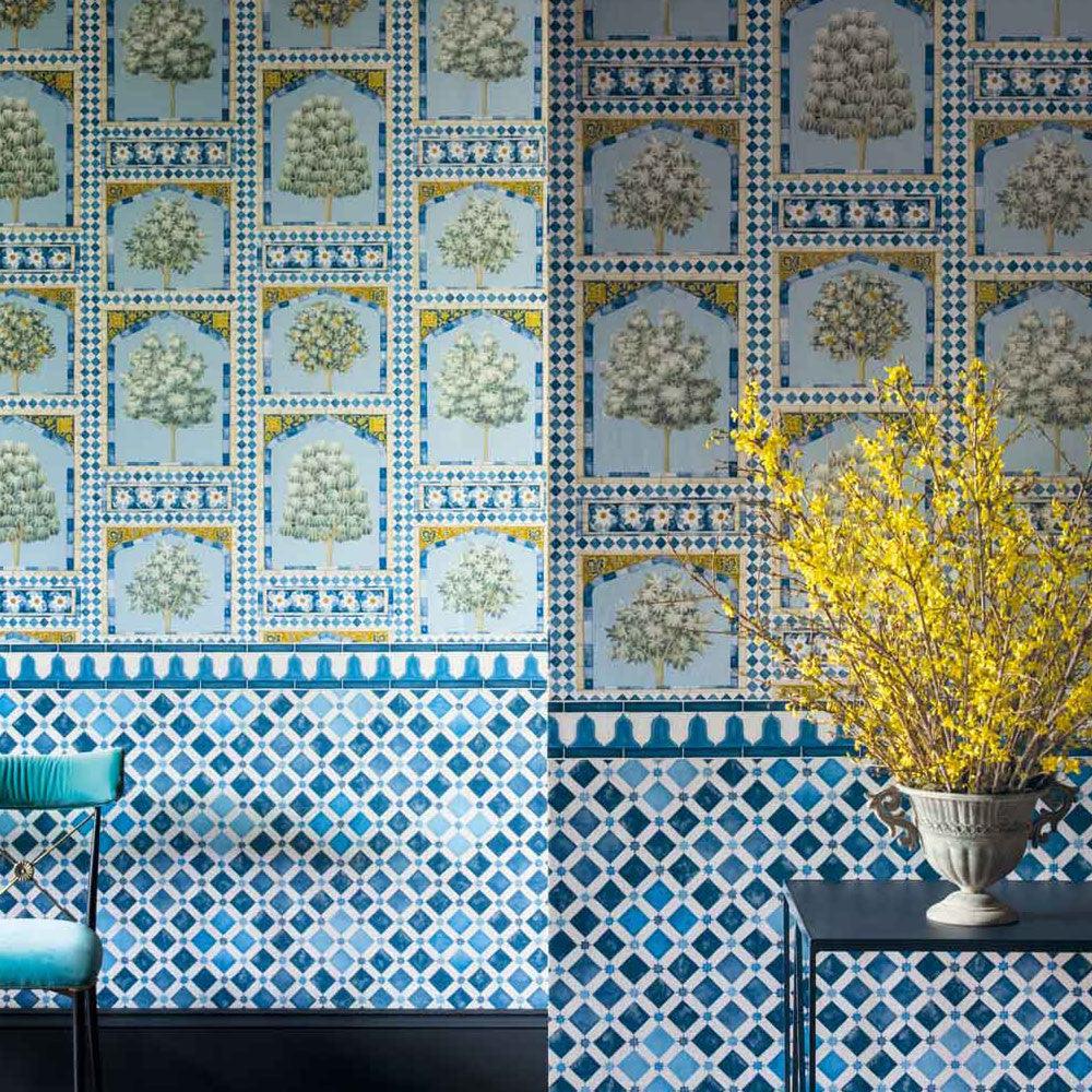 Cornice Cole&Son Zellige Border - Brand_Cole&Son, Fantasia_Fantasia - Carte da parati - Cole&Son