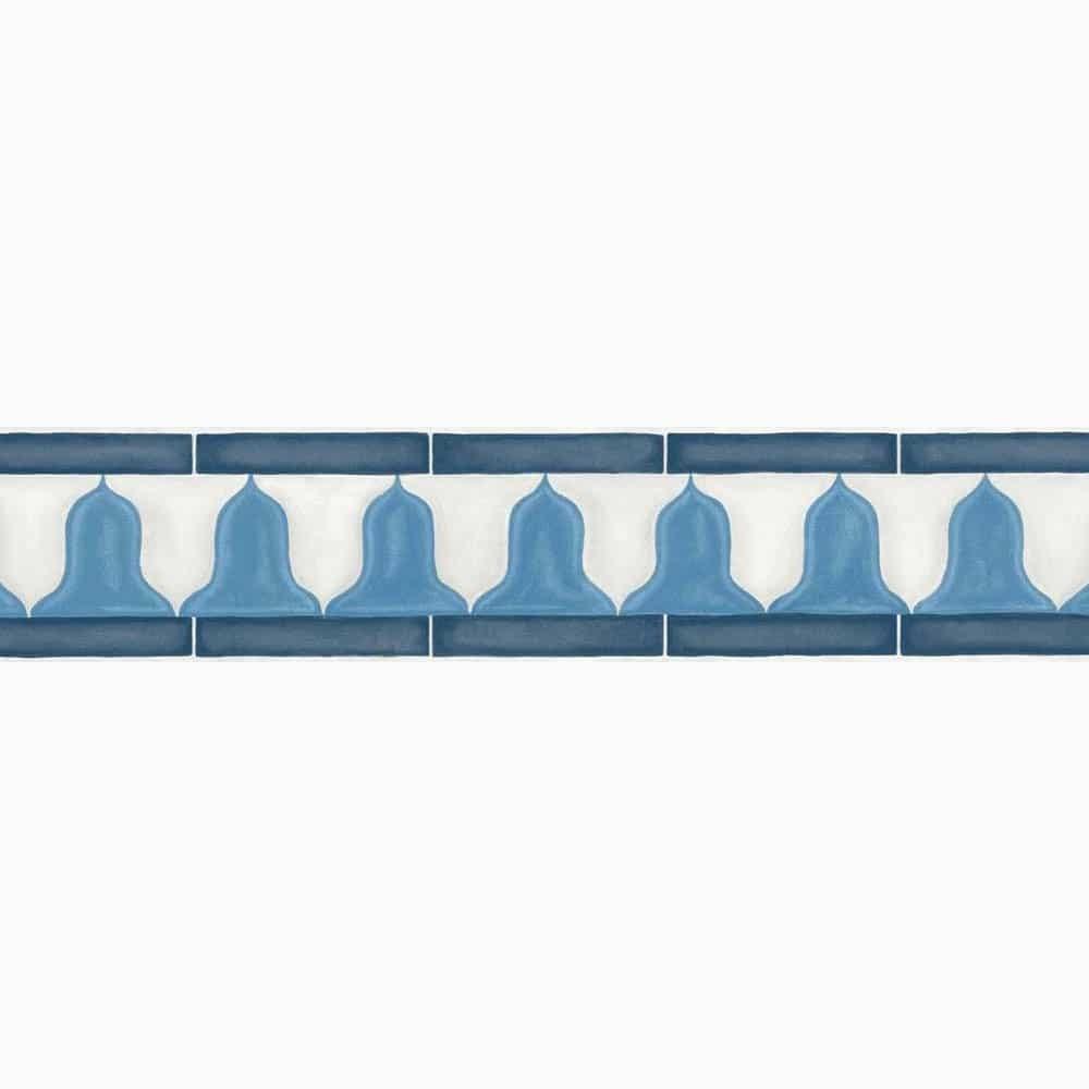 Cornice Cole&Son Zellige Border - Brand_Cole&Son, Fantasia_Fantasia - Carte da parati - Cole&Son