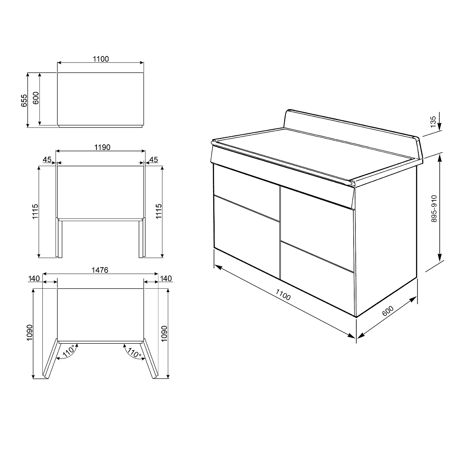 Cucina SMEG Victoria - Blocco cottura, Brand_Smeg - Elettrodomestici a libera installazione - Smeg