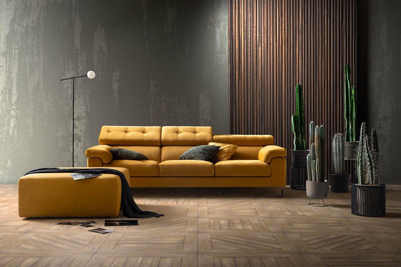 Divano Arizona - Caratteristiche_Sfoderabile, Forma_Lineare, Samoa - Divani - Mobilmarket