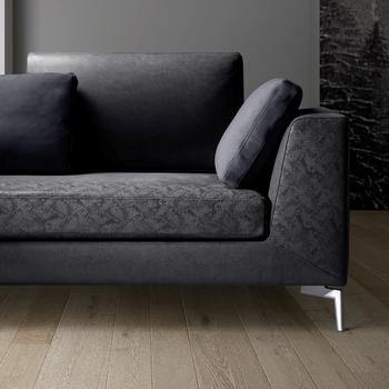 Divano Black Square - Caratteristiche_Parzialmente sfoderabile, Forma_Lineare, Samoa - Divani - Mobilmarket