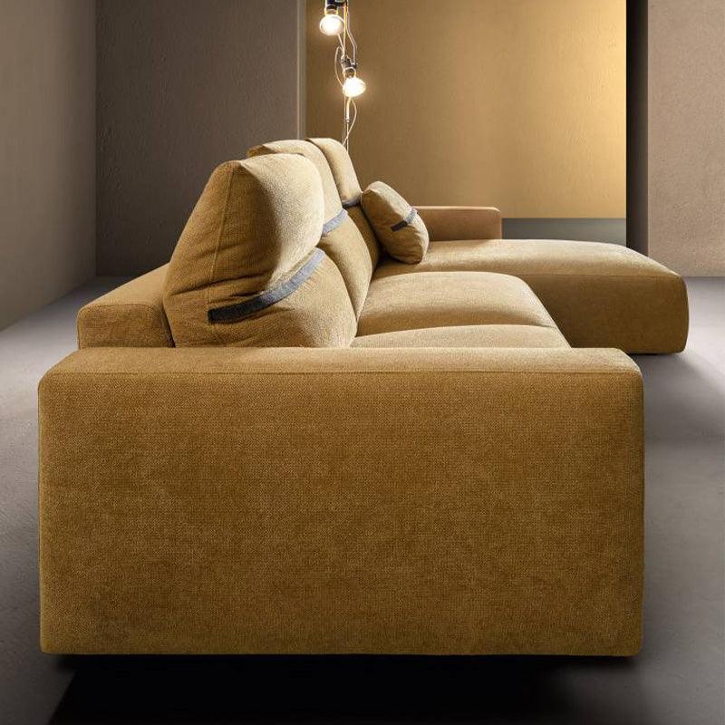 Divano Calais Gold - Caratteristiche_Sfoderabile, Forma_Con Penisola, Samoa - Divani - Mobilmarket