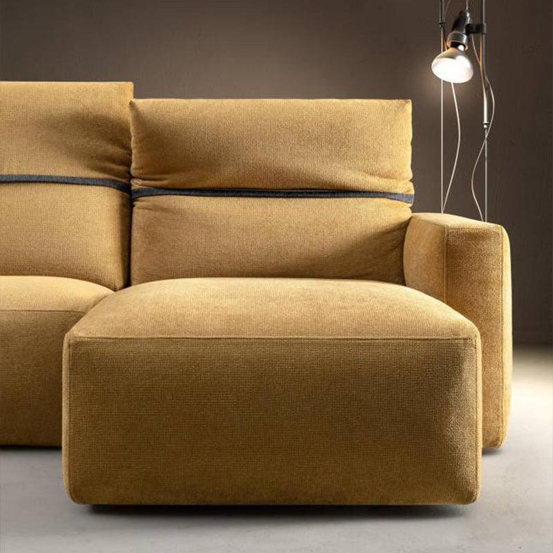Divano Calais Gold - Caratteristiche_Sfoderabile, Forma_Con Penisola, Samoa - Divani - Mobilmarket
