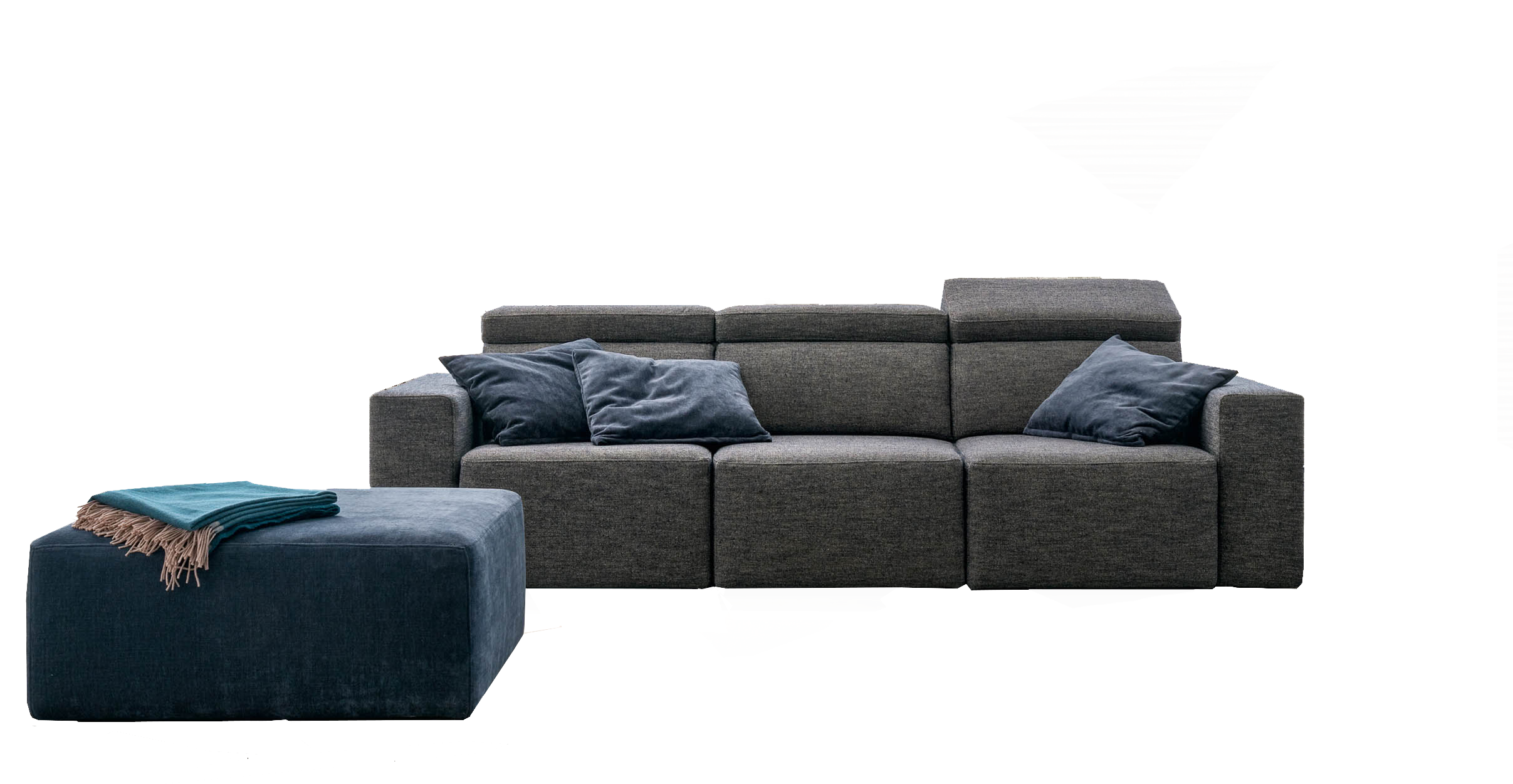 Divano Flow - Caratteristiche_Sfoderabile, Forma_Lineare, Samoa - Divani - Mobilmarket