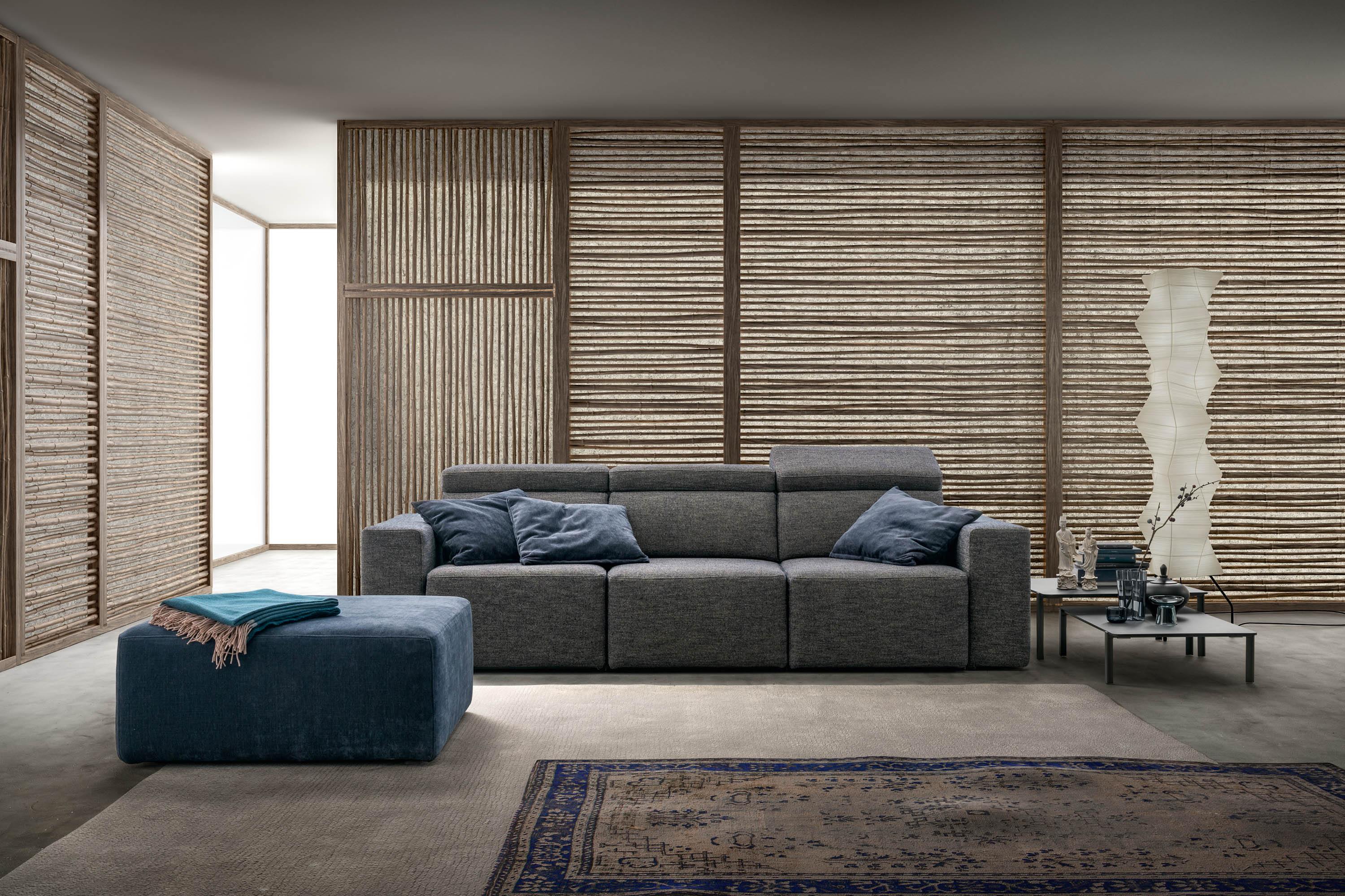 Divano Flow - Caratteristiche_Sfoderabile, Forma_Lineare, Samoa - Divani - Mobilmarket