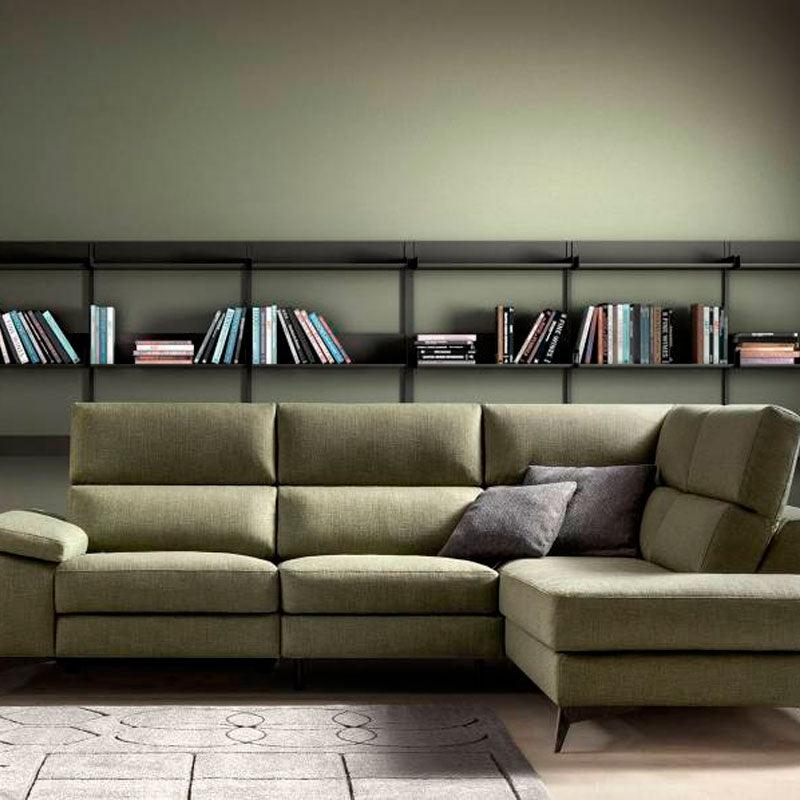 Divano Labaan Green - Caratteristiche_Sfoderabile, Forma_Lineare, Samoa - Divani - Mobilmarket