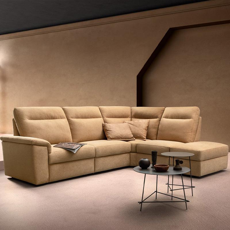 Divano Lione Cream - Caratteristiche_Sfoderabile, Forma_Angolare, Samoa - Divani - Mobilmarket