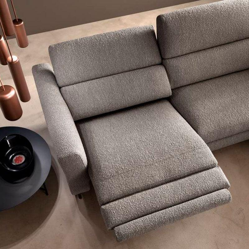 Divano Roho Grey - Caratteristiche_Sfoderabile, Forma_Con Penisola, Samoa - Divani - Mobilmarket