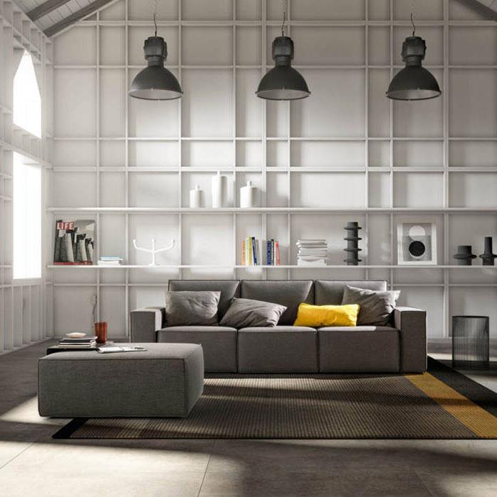 Divano Roma - Caratteristiche_Sfoderabile, Forma_Lineare, Samoa - Divani - Mobilmarket