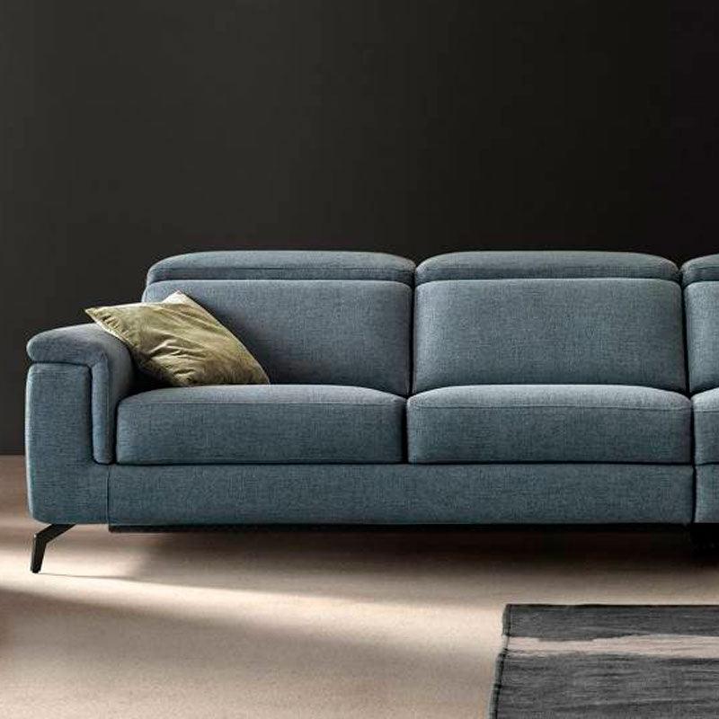 Divano Tau Blue - Caratteristiche_Sfoderabile, Forma_Lineare, Samoa - Divani - Mobilmarket