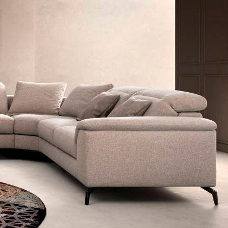 Divano Zulu Round - Caratteristiche_Sfoderabile, Forma_Angolare, Samoa - Divani - Mobilmarket