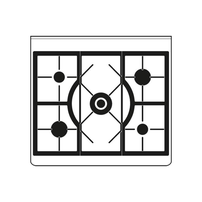 Gruppo cottura ILVE - M30N Linea Majestic - Brand_ILVE, Tipologia_Blocco cottura - Elettrodomestici a libera installazione - Ilve