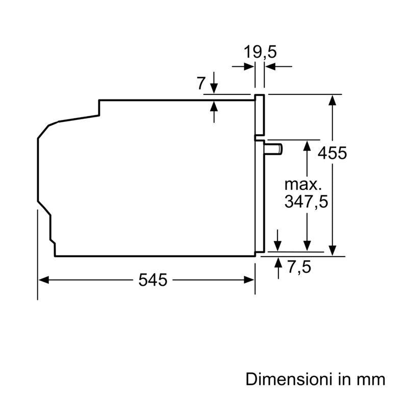Microonde Siemens iQ700 CF834AGB1 - Brand_Siemens, Tipologia_Microonde - Elettrodomestici da incasso - Siemens