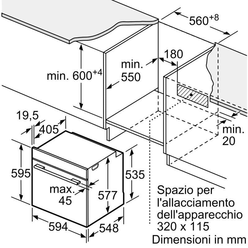 Forno combinato a microonde Siemens iQ700 HM836GNB6 - Brand_Siemens, Tipologia_Forno, tipologia_microonde - Elettrodomestici da incasso - Siemens