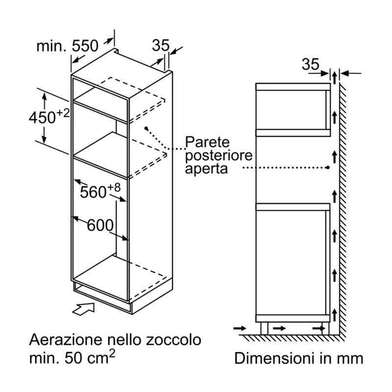 Forno compatto combinato a microonde Siemens iQ500 CM485AGB0 - Brand_Siemens, Tipologia_Forno, tipologia_microonde - Elettrodomestici da incasso - Siemens