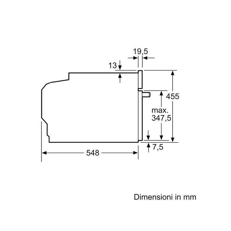 Forno compatto combinato a microonde Siemens iQ700 CM836GPB6 - Brand_Siemens, Tipologia_Forno, tipologia_microonde - Elettrodomestici da incasso - Siemens