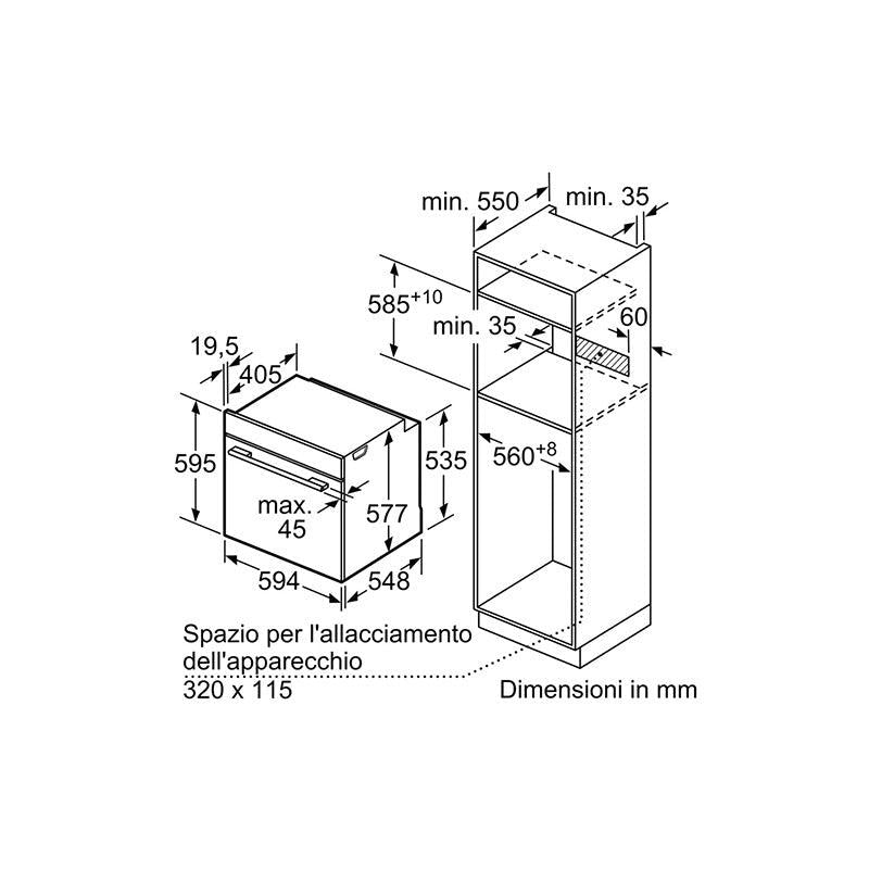 Forno pirolitico Siemens iQ700 HB876G5B6 - Brand_Siemens, Tipologia_Forno - Elettrodomestici da incasso - Siemens