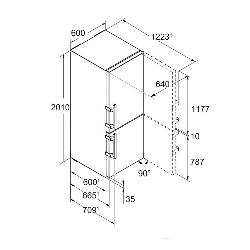 Frigorifero Liebherr CBNes 4875 - Brand_Liebherr, Tipologia_Frigorifero - Elettrodomestici a libera installazione - Liebherr