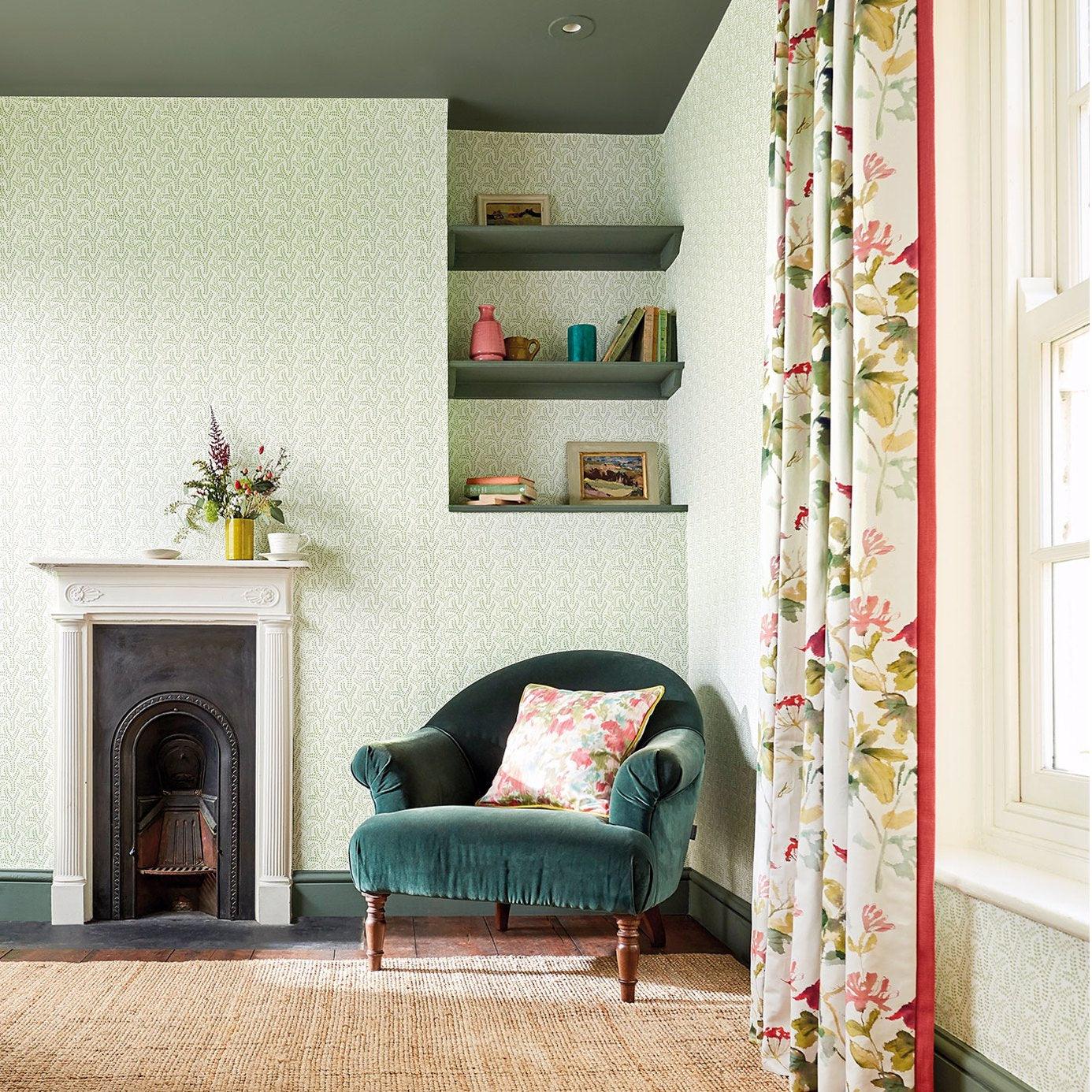 Tessuto Sanderson Honey Flowers - Brand_Sanderson, Fantasia_Natura, Uso_Rivestimento cuscini, Uso_Rivestimento poltrone, Uso_Tende - Tessuti - Sanderson