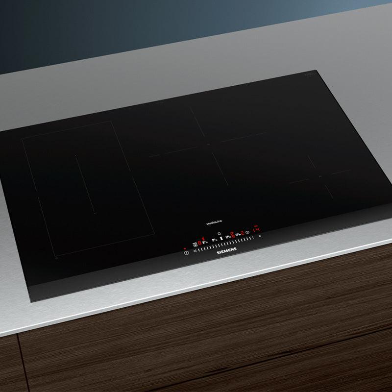 Piano cottura a induzione Siemens iQ500 ED877FSB5E (80 cm) - Brand_Siemens, Tipologia_Piano cottura - Elettrodomestici da incasso - Siemens