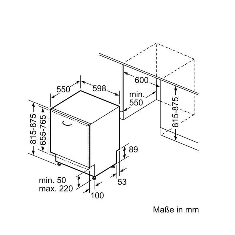 Lavastoviglie Siemens iQ300 SN73H800BE - Brand_Siemens, Tipologia_Lavastoviglie - Elettrodomestici da incasso - Siemens