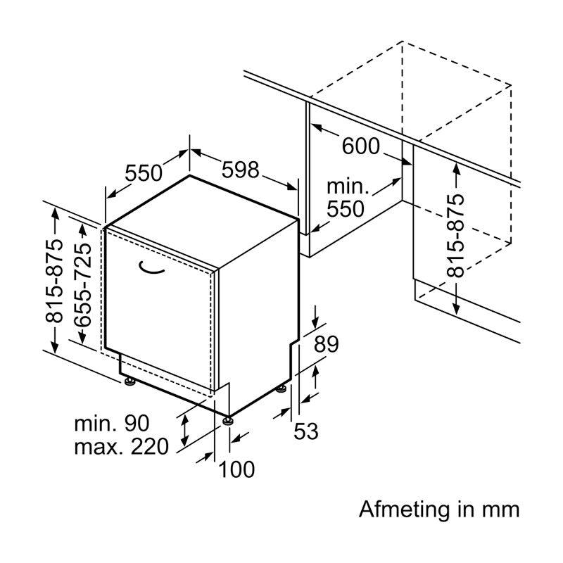 Lavastoviglie Siemens iQ300 SN63E800BE - Brand_Siemens, Tipologia_Lavastoviglie - Elettrodomestici da incasso - Siemens