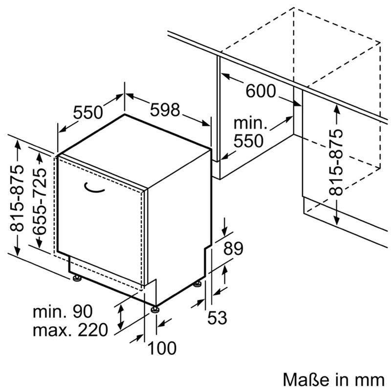 Lavastoviglie Siemens iQ500 SN85E800BE - Brand_Siemens, Tipologia_Lavastoviglie - Elettrodomestici da incasso - Siemens