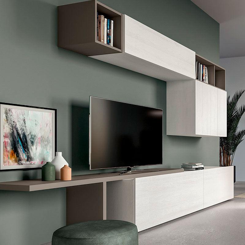 Living Snow by Arredamento Italia - Santalucia, Tipologia_Parete giorno - Living - Arredamento Italia