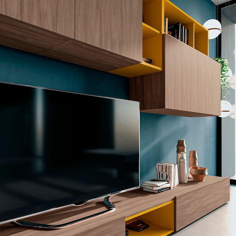 Living Lemon by Arredamento Italia - Santalucia, Tipologia_Parete giorno - Living - Arredamento Italia