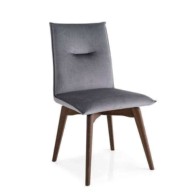 Sedia Manuel Grey - Caratteristiche_Imbottito, Connubia, Legno, Quantitàminima_Singolo - Sedie - Mobilmarket